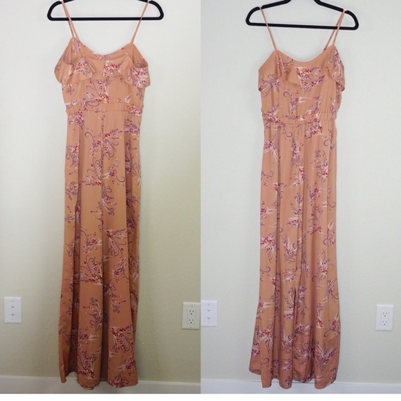LC Lauren Conrad Floral Printed Jumpsuit - Picture 1 of 1